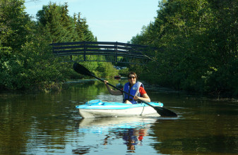 Kayak à Ste-Agathe
